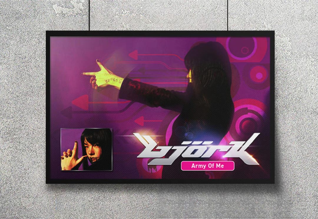Björk - Army of Me - 11x17 Poster Print - Etsy