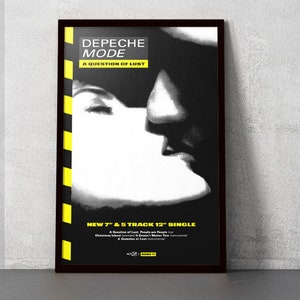 Depeche Mode - A Question of Lust - 11x17 Poster Print