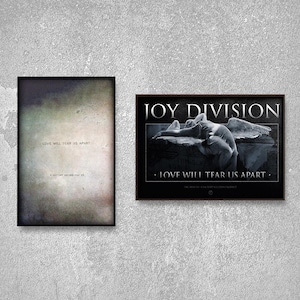 Joy Division - Love Will Tear Us Apart - 11x17 Poster Print