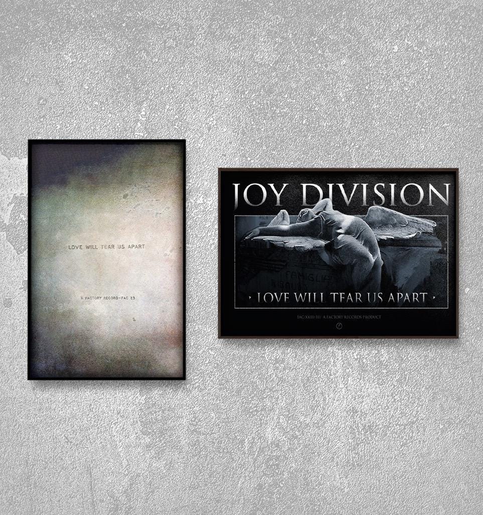Joy Division - Love Will Tear Us Apart - 11x17 Poster Print - Etsy