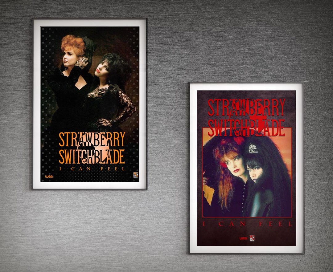 Strawberry Switchblade - I Can Feel - 11x17 Poster Print - Etsy
