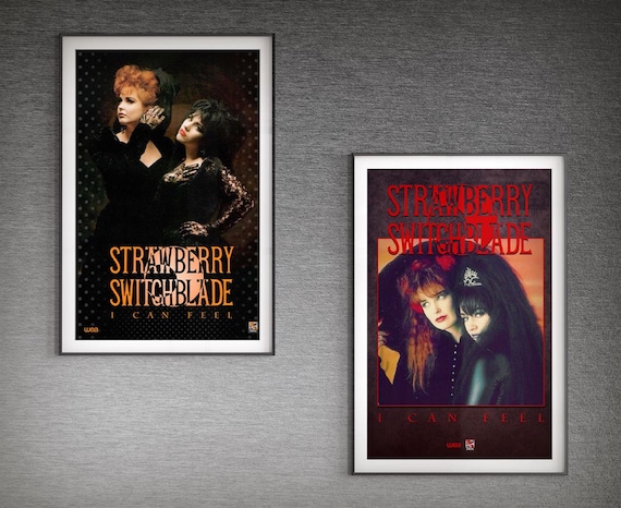 Strawberry Switchblade - I Can Feel - 11x17 Poster Print - Etsy