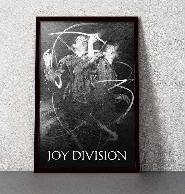 Joy Division Ian Curtis 公式ポスター＋額縁 Ian Curtis of Joy Division by Marc Tilli | Photography