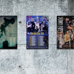 Skinny Puppy - Too Dark Park Tour Live - 11x17 Poster Print