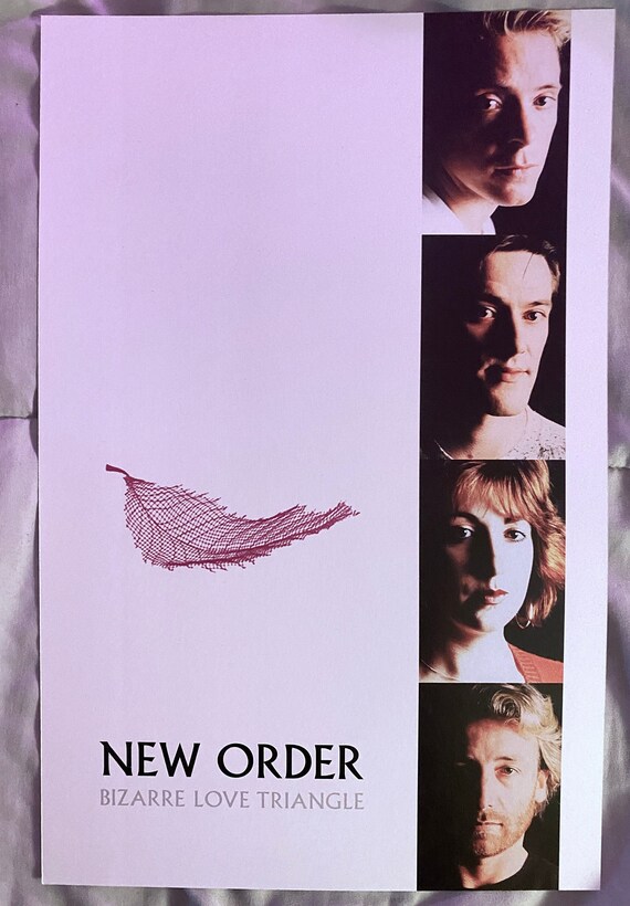 New Order - Bizarre Love Triangle - 11x17 Poster Print - Etsy