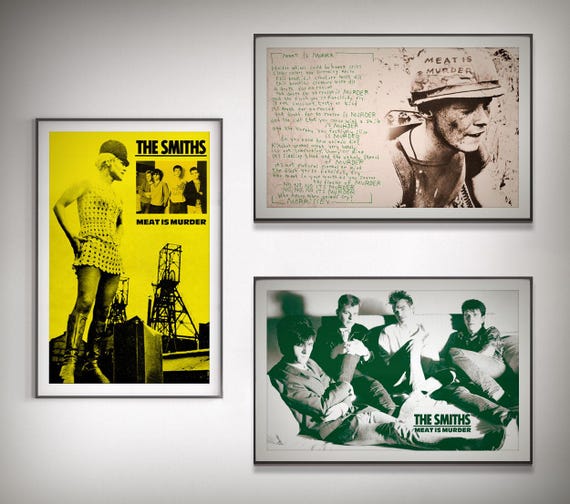 The Smiths - Meat is Murder - 11x17 Poster Print - Etsy