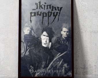 Skinny Puppy – Draining Faces – 11x17 Posterdruck