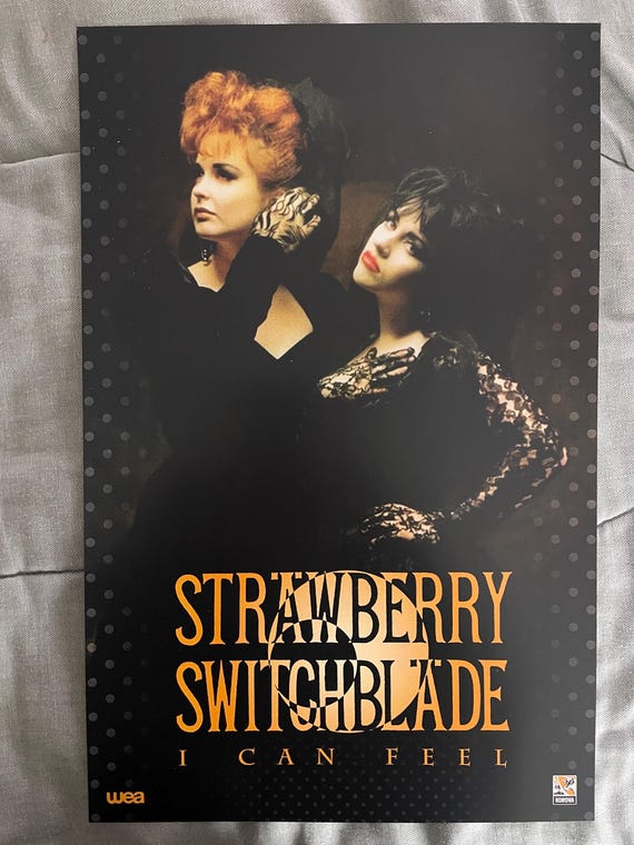 Strawberry Switchblade - I Can Feel - 11x17 Poster Print - Etsy