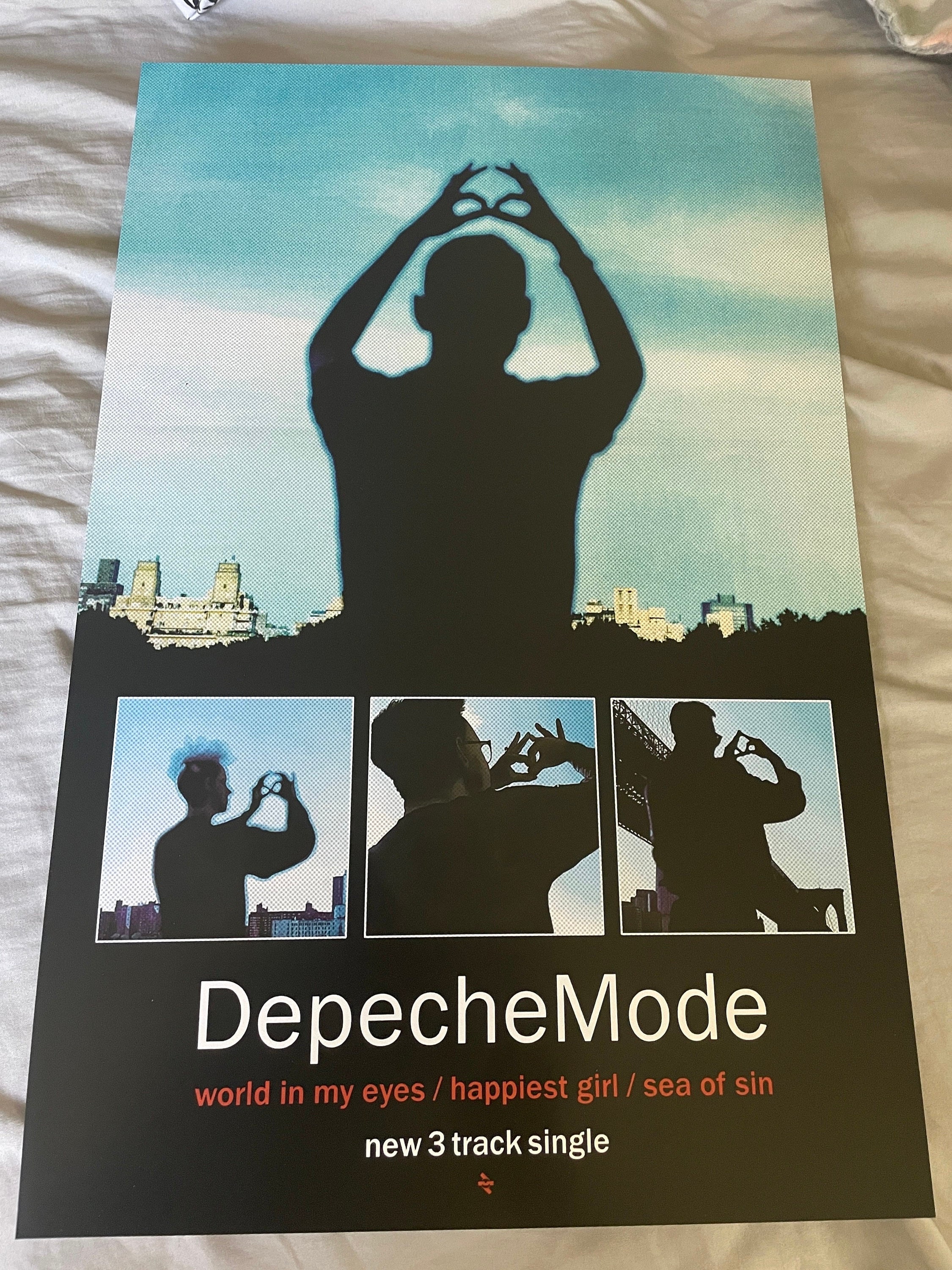 Depeche Mode - World in My Eyes - 11x17 Poster Print - Etsy