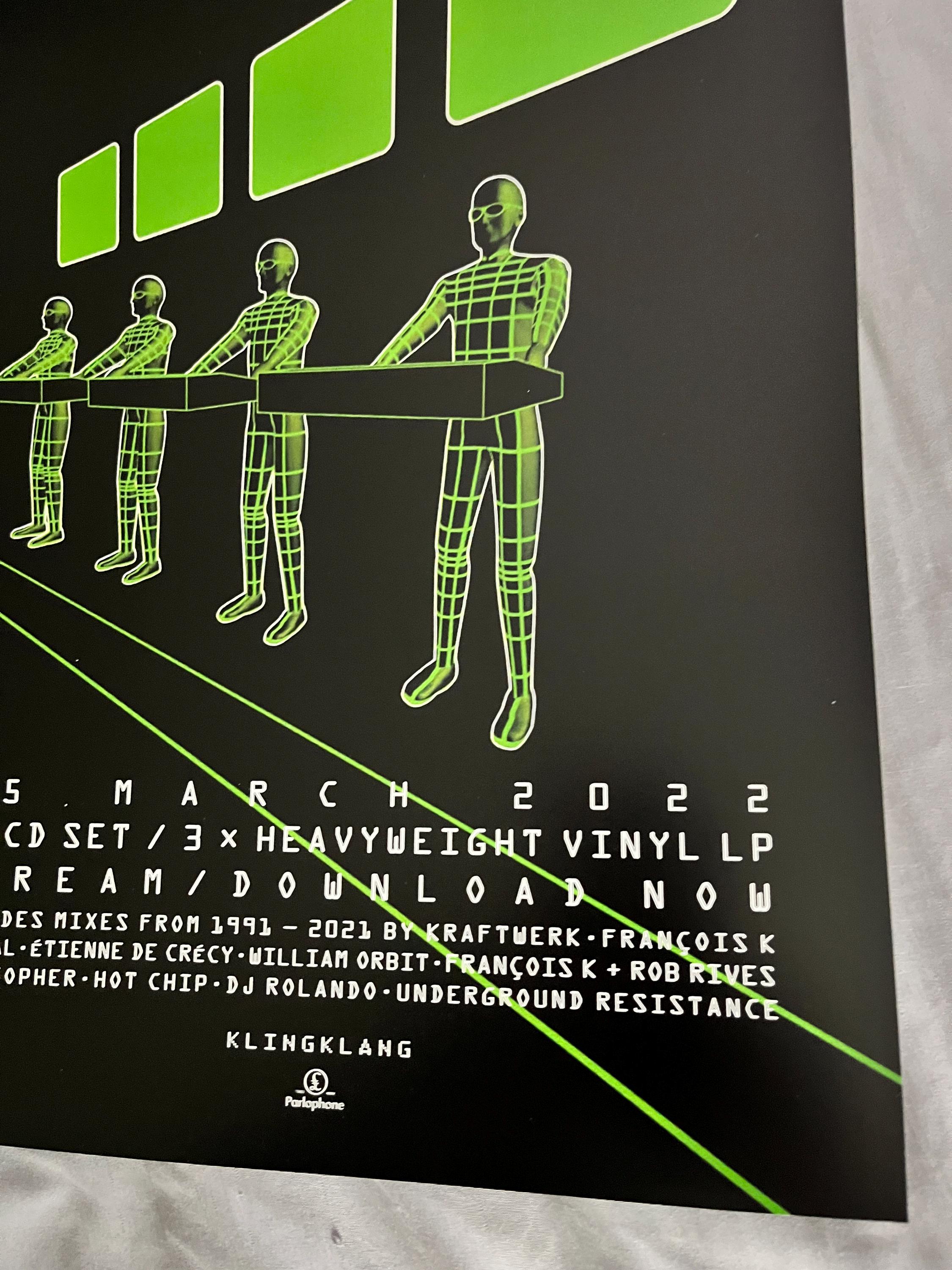 Kraftwerk - Residency / Remixes - 11x17 Poster Print - Etsy 日本