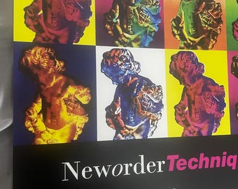 New Order - Technique - 11x17 Poster Print - Etsy