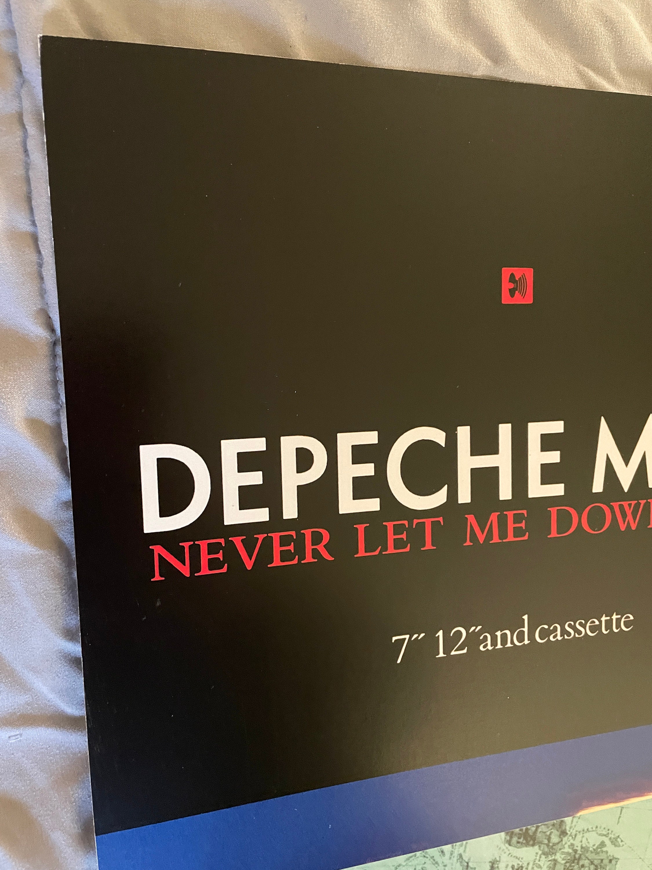Never Let Me Down［カセット］ Depeche Mode - Never Let Me Down - 11x17 Poster Print - Etsy