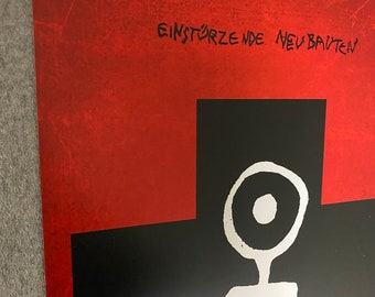 Einstürzende Neubauten - Live Aufnahmen / Stahl Musik - 11x17