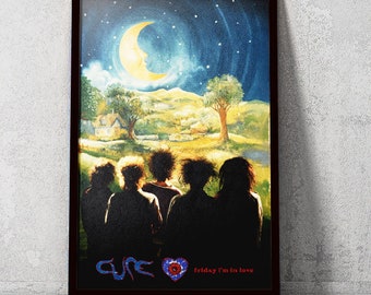 The Cure – Friday I'm In Love – 11x17 Posterdruck