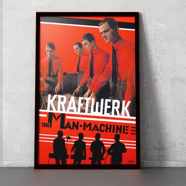 Kraftwerk - The Man Machine - 11x17 Poster Print