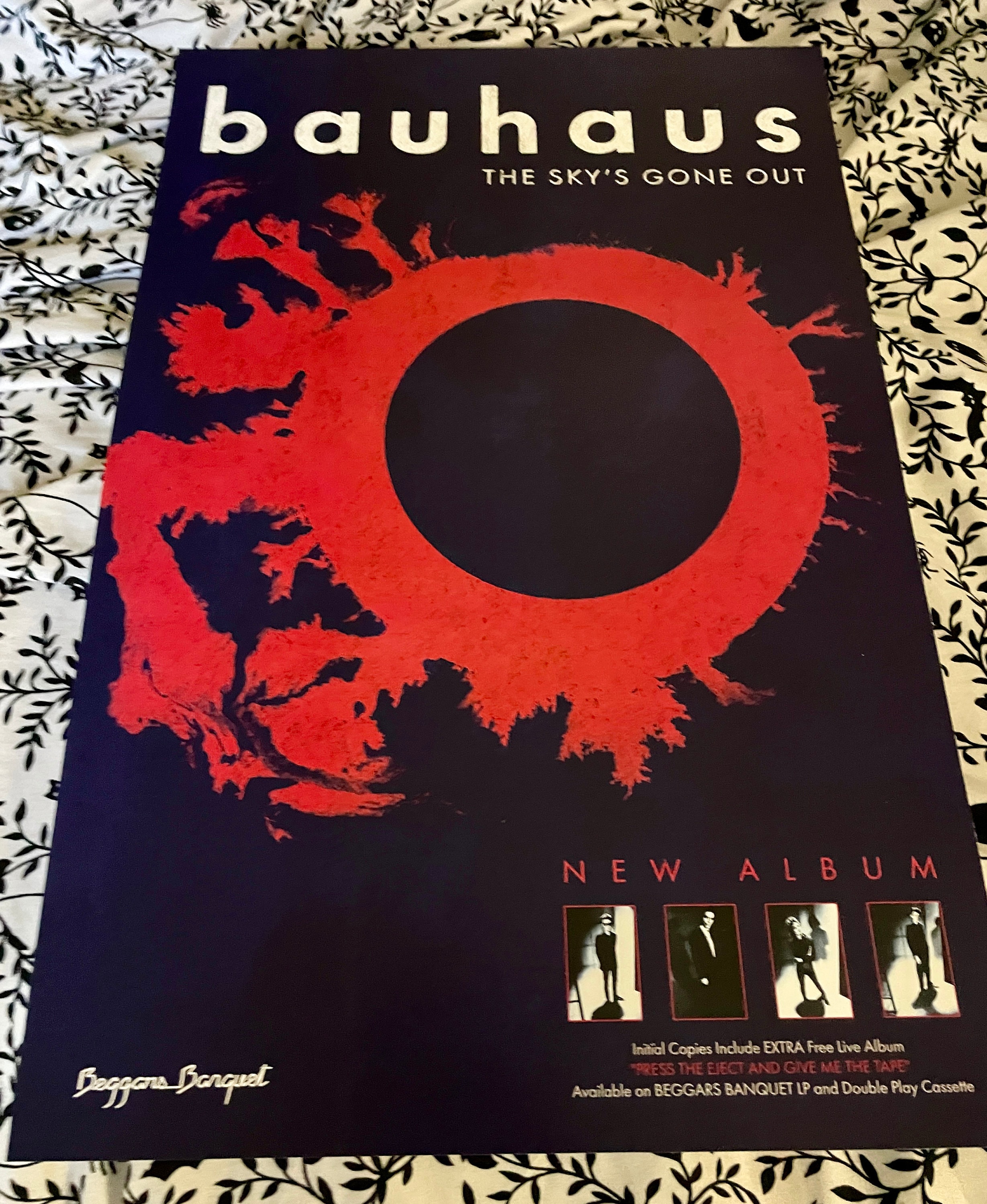 Bauhaus - the Sky's Gone Out - 11x17 Poster Print - Etsy