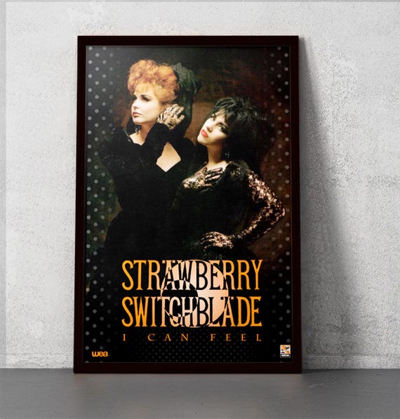 Strawberry Switchblade - I Can Feel - 11x17 Poster Print - Etsy