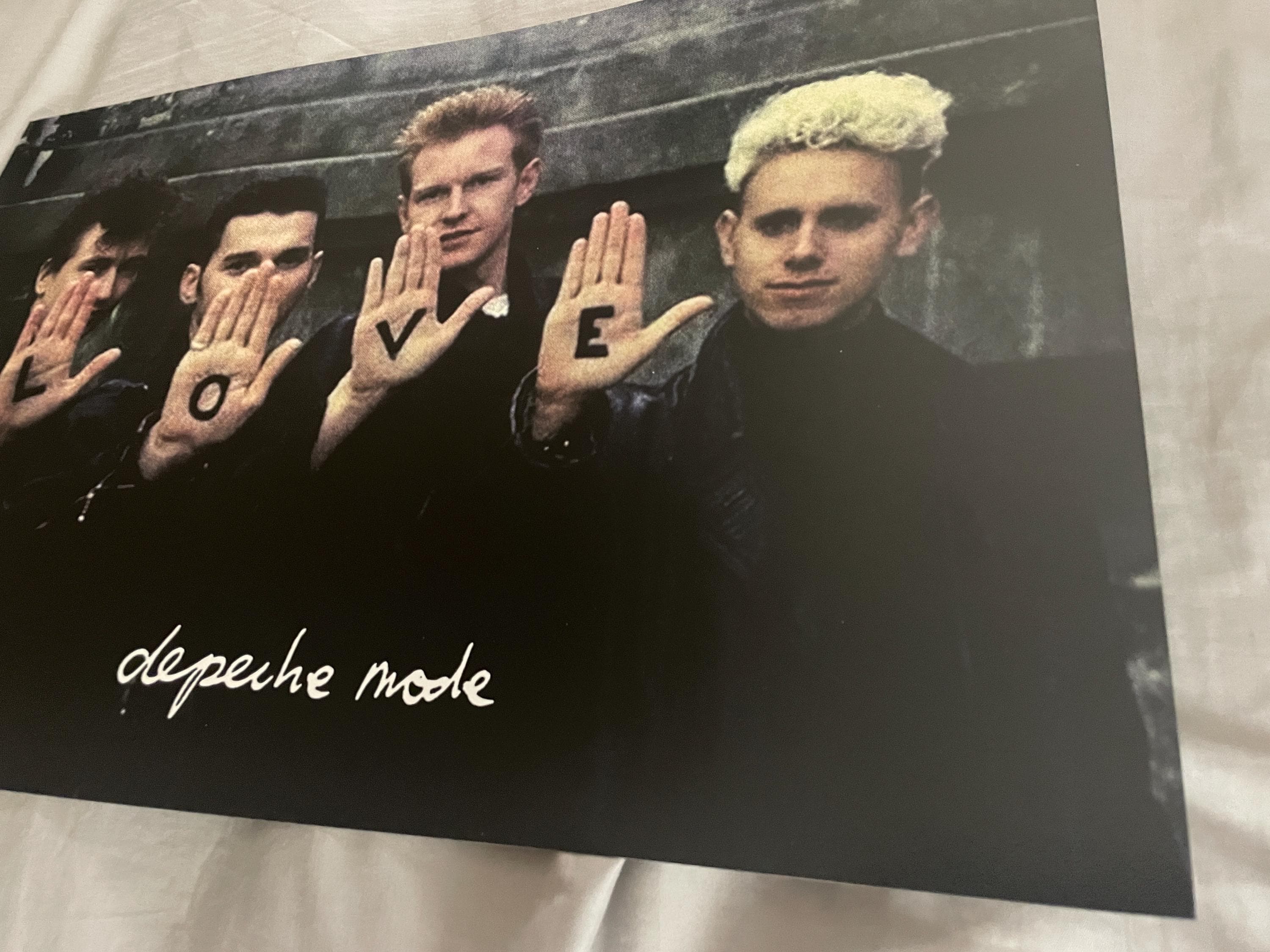 Depeche Mode - LOVE - 11x17 Poster Print - Etsy