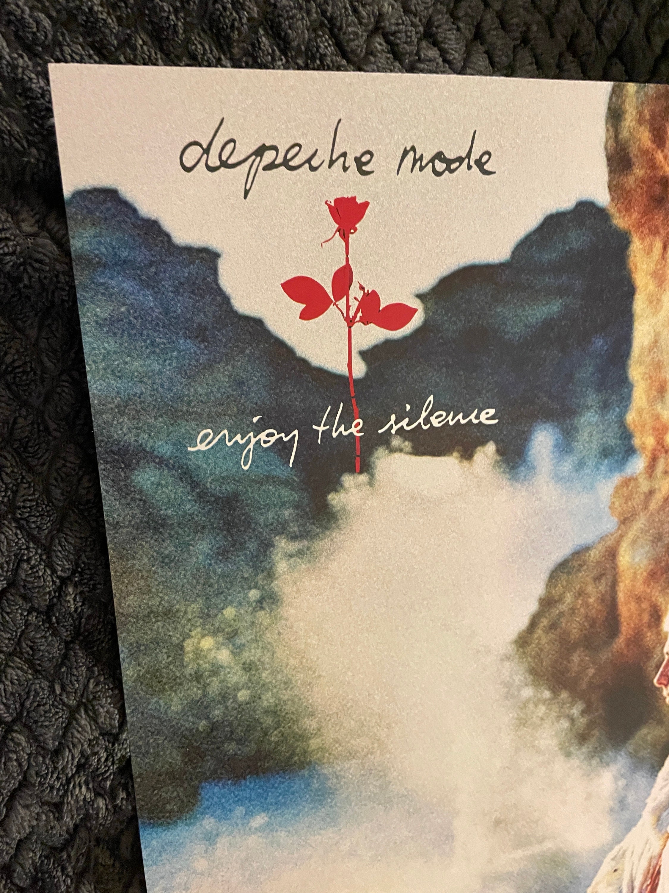 Depeche Mode - Enjoy The Silence - Dave Gahan - 11x17 Poster Print 