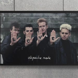 Depeche Mode - LOVE - 11x17 Poster Print