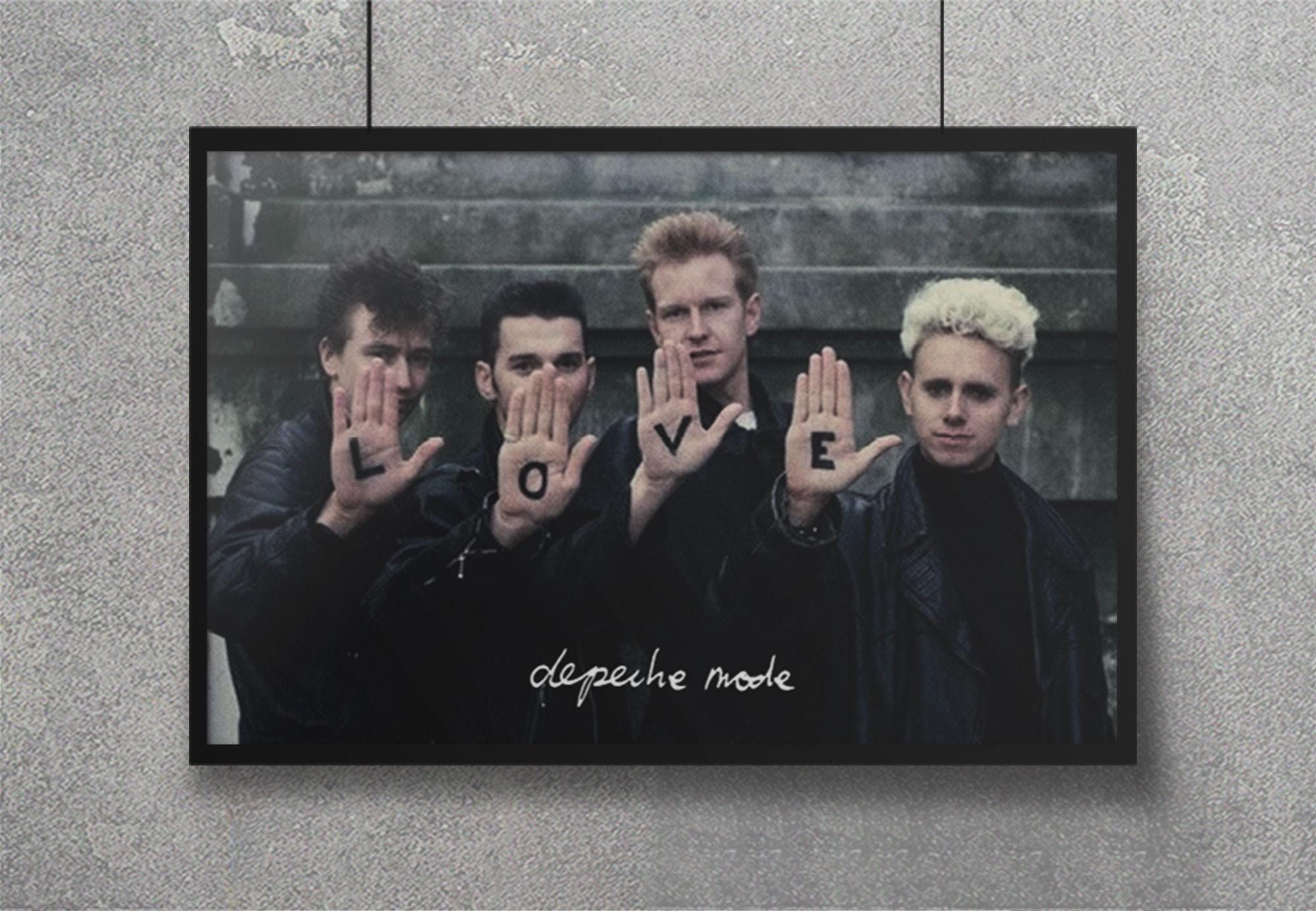 Depeche Mode - LOVE - 11x17 Poster Print - Etsy