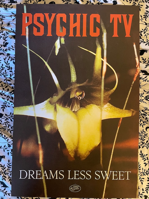Psychic TV Poster Print: Dreams Less Sweet, Magick Defends Itself