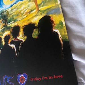 The Cure - Friday I'm in Love - 11x17 Poster Print - Etsy