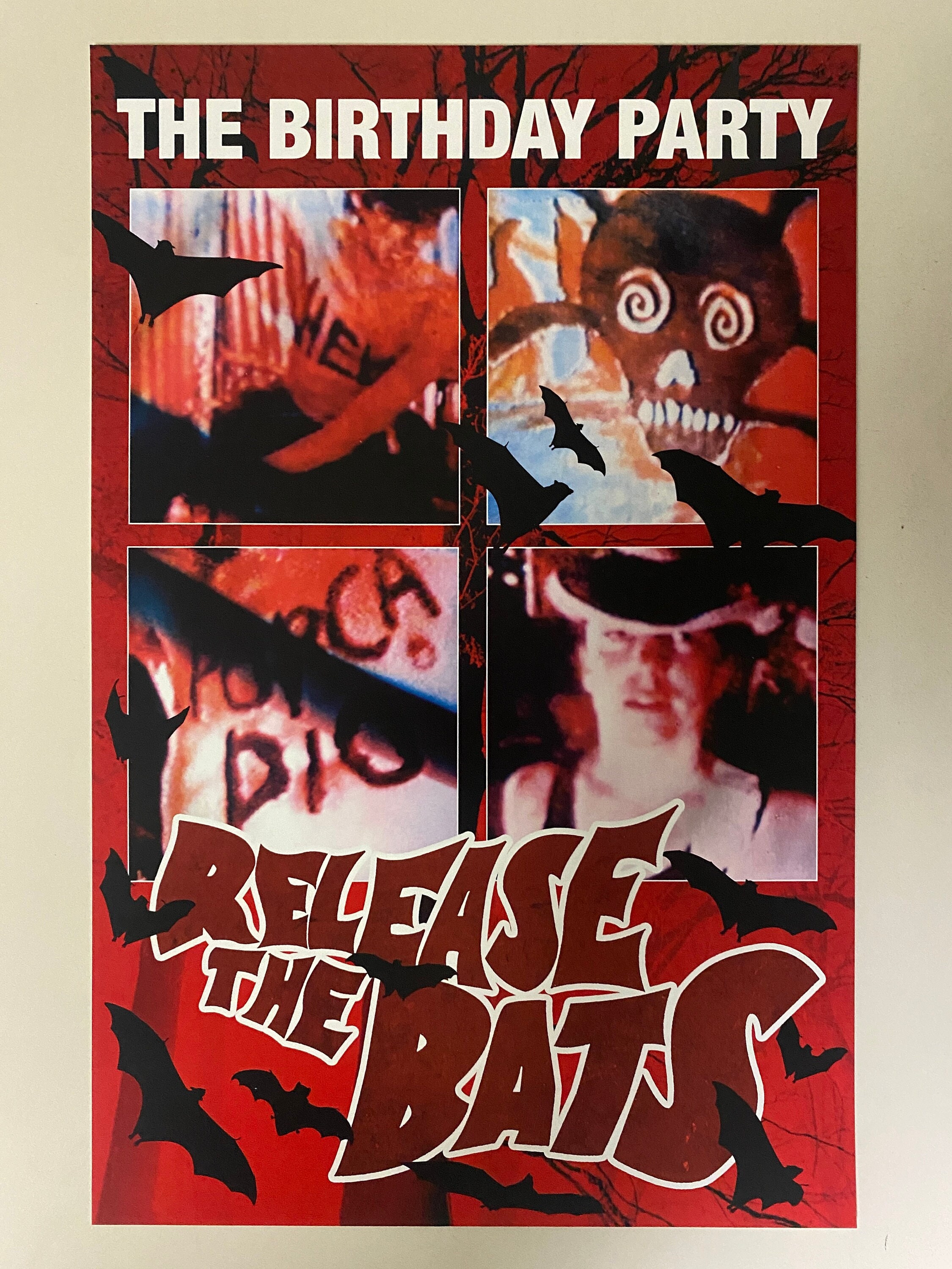 The Birthday Party - Release the Bats - 11x17 Poster Print - Etsy