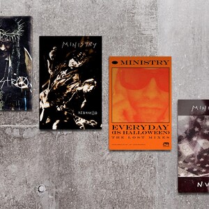 Ministry - 11x17 Poster Prints