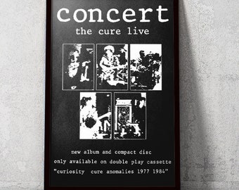 【輸入盤】The Cure concert live レコード 1984年 Amazon.com: Concert - The Cure Live: CDs y Vinilo