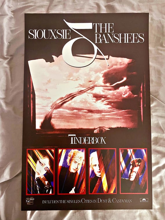 KOZIK SIOUXSIE ＆ THE BANSHEES ポスター　1st Siouxsie & the Banshees POSTER *LARGE* Concert Sioux 80's