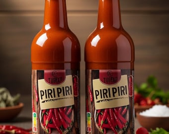 Piri Piri Hot Sauce 2 x 195ml Molho Piri-Piri Portuguese Spicy