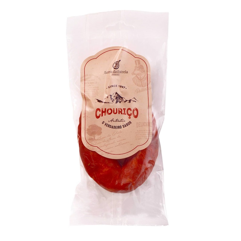 Chorizo Serra Estrela Dry Cured Natural Traditional Sausage Delicious Portugal Saucisson image 4