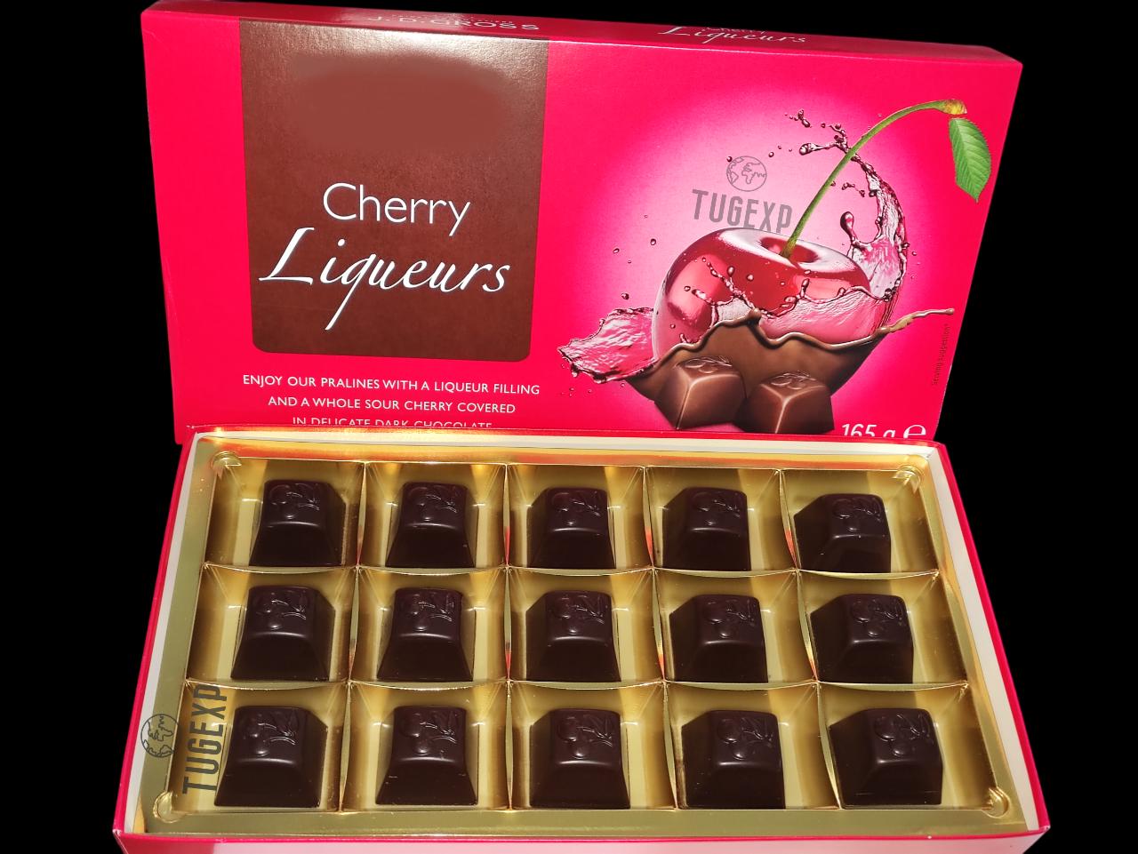 Chocolates 15 Cherry Liqueurs 165g CHRISTMAS Sweet Gift Box