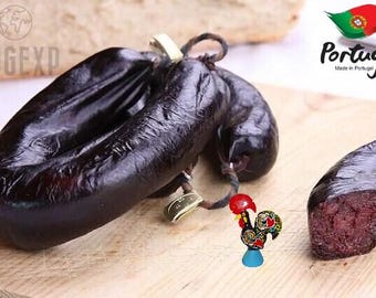 Traditional Morcela Black Pudding Beiras Portugal Sausage Chorizo 250g - 8.82 Oz