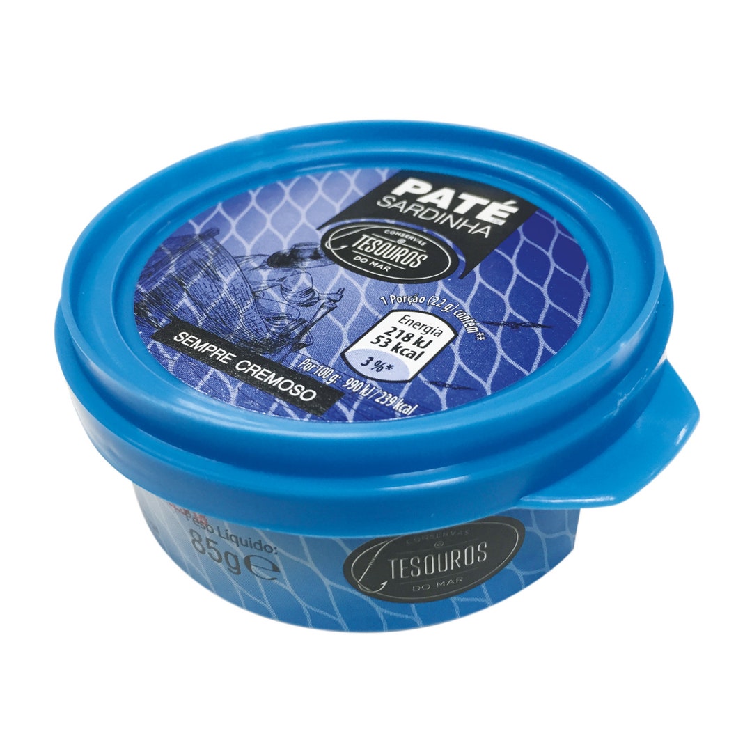 10 X 85g Cans Sardine Spread Portuguese Sardinhas Pate 850 G Etsy