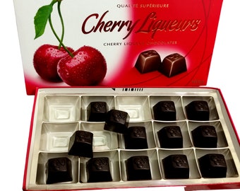 Chocolates 30 Cherry Liqueur CHRISTMAS Sweet Gift like Ferrero MON CHERI 11,6 Oz