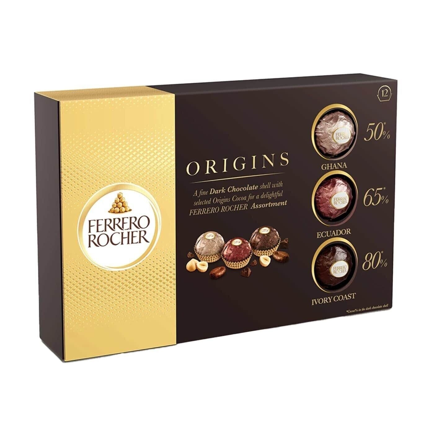 Ferrero Rocher Origins Édition Limitée Coffret Cadeau Chocolat Etsy