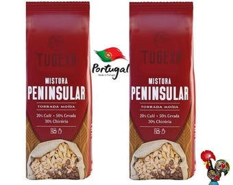 Portugal Roasted Ground Coffee Barley and Chicory Cereal Drink Blend Roast 440g