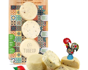 Portuguese Cheese Board Cured 3 Cheese Mixed Goat Sheep Cow 270g - 9.53 Oz