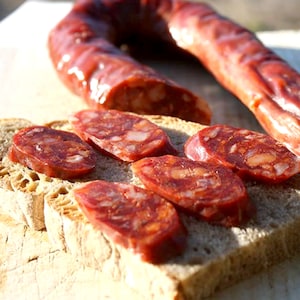 Chorizo Serra Estrela Dry Cured Natural Traditional Sausage Delicious Portugal Saucisson image 5