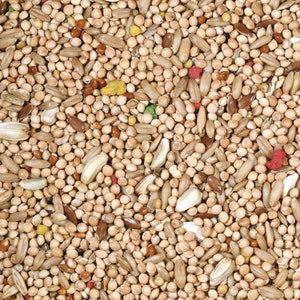 Parakeet Budgie Seed Finches Bird Food Vitamins 2.20 lbs - 1.10 lbs - 0.55 lbs