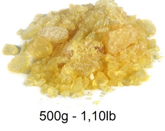 Colophony Natural Rosin Pine Resin 500g - 1,10 lb Flakes Gum Incense Solder Flux