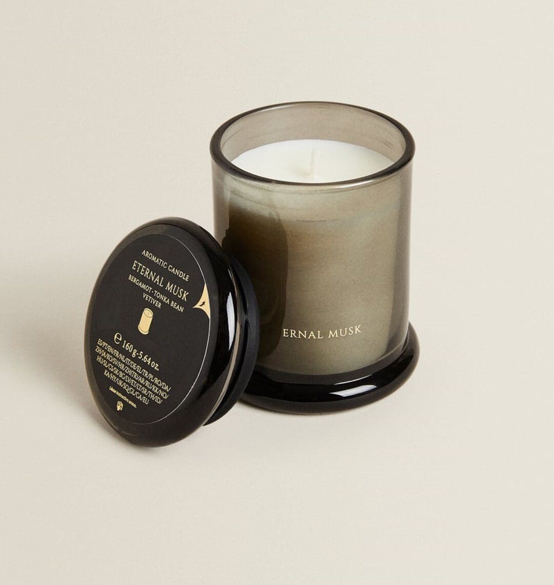 Zara Home Eternal Musk Aromatic Candle 150 G 5.29 Oz Etsy