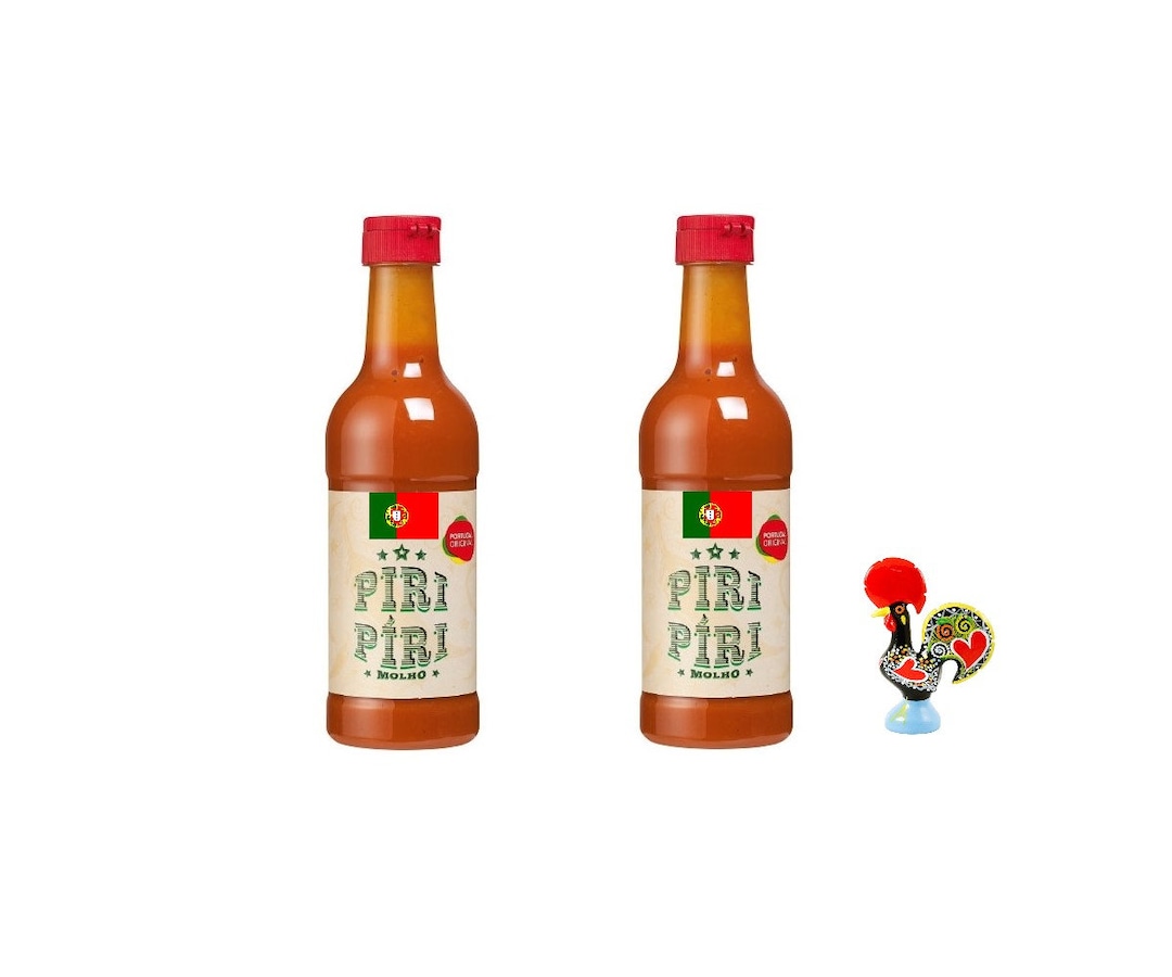 Portugal Piri Piri Hot Sauce 2 X 195ml Molho Piripiri Portuguese Spicy KANIA Etsy