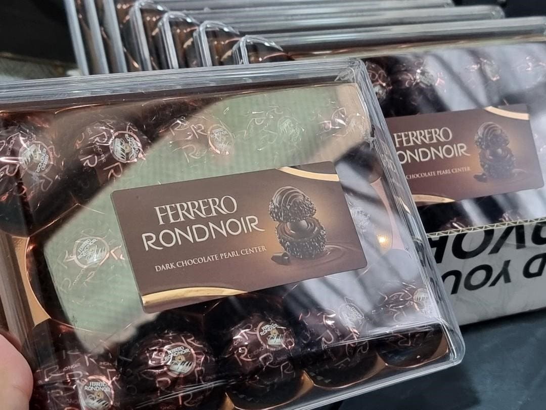 Ferrero Rocher Rondnoir Dark Chocolates Pralines 138g 4.86 Oz