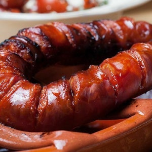 Chorizo Serra Estrela Dry Cured Natural Traditional Sausage Delicious Portugal Saucisson image 6