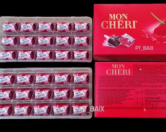 Mon Cheri Chocolates Ferrero 30 Cherry Liqueur Candy 315g Christmas Gift Box