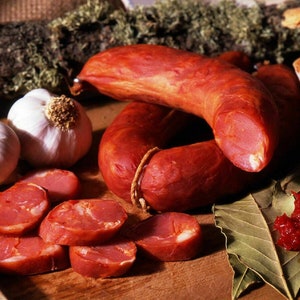 Chorizo Serra Estrela Dry Cured Natural Traditional Sausage Delicious Portugal Saucisson image 8