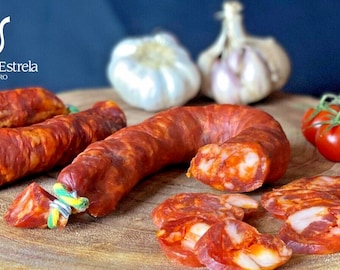 Naturally Cured Spicy Chorizo Traditional Sausage Portugal Serra da Estrela 200g